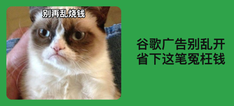 谷歌广告广泛匹配避坑指南