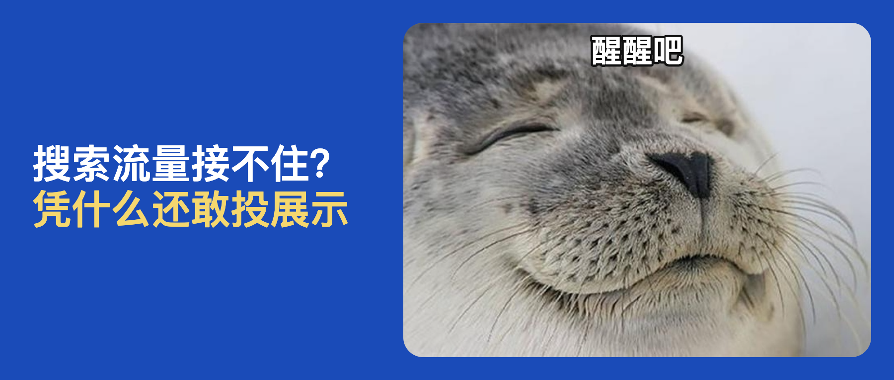 别急着投展示广告，先看看你的搜索流量是不是“漏斗”